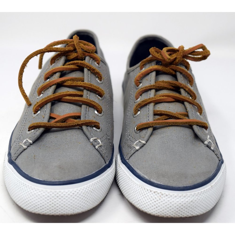 Sperry Top Sider Seacoast Canvas Boat Shoes SZ 8